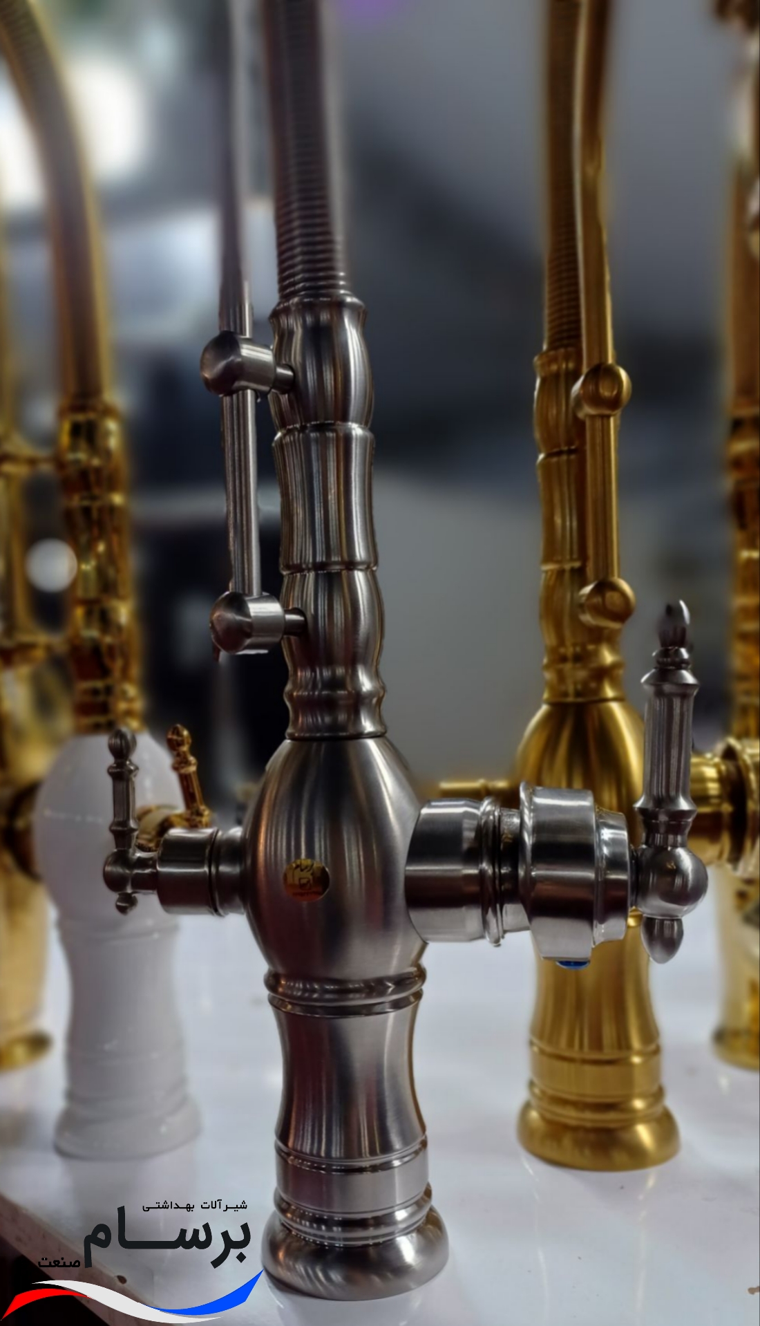 ظرفشویی دو منظوره تینا کروم مات - Image 3